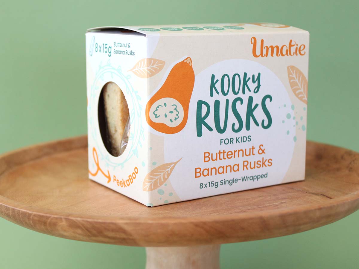 Kooky Rusks - Butternut & Banana